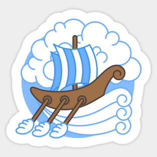 Flying Galley Sticker